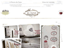 Tablet Screenshot of lesmaries.com.br